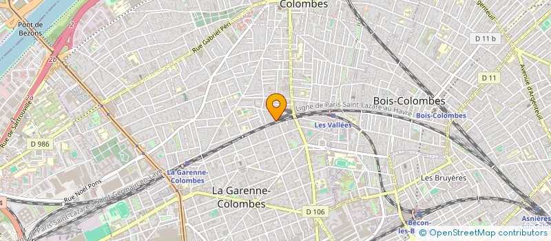 localisation de l'entreprise HOLDING LUKIN à COLOMBES