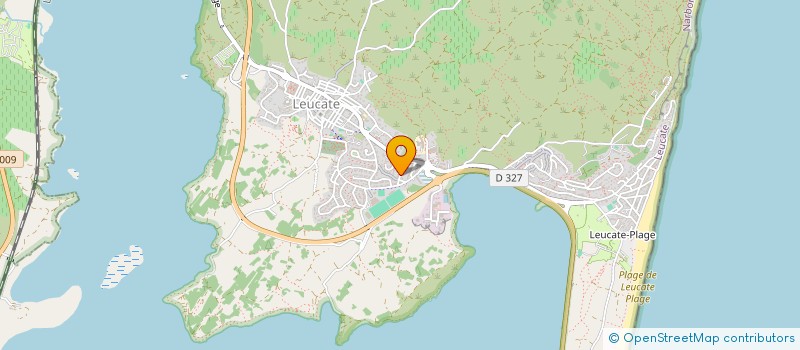 localisation de l'entreprise HOLDING LUTIN  LEUCATE