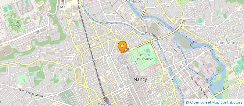 localisation de l'entreprise HOLDING LUZA  NANCY