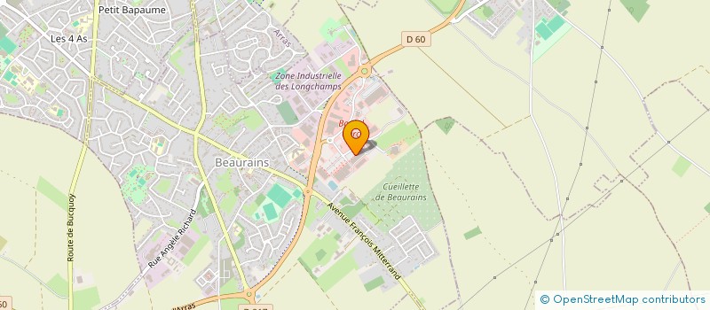 localisation de l'entreprise HOLDING LV  BEAURAINS