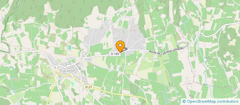 localisation de l'entreprise HOLDING LV BLANC  CUCURON