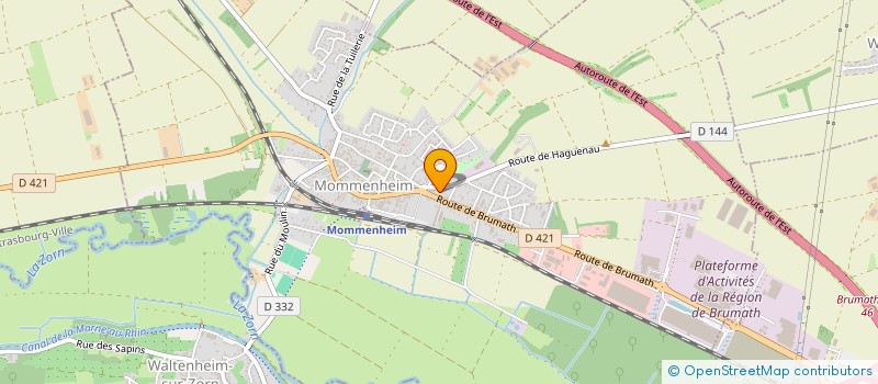 localisation de l'entreprise HOLDING LYJY  WITTERSHEIM