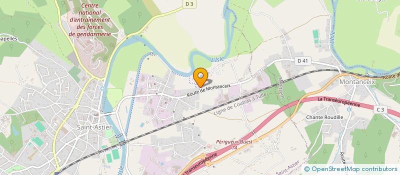 localisation de l'entreprise HOLDING LYMA  SAINT-ASTIER