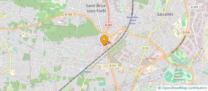 localisation de l'entreprise HOLDING M.A.E. INVEST  GROSLAY