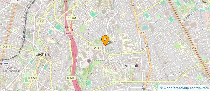 localisation de l'entreprise HOLDING M.A.R.S.Z  VILLEJUIF