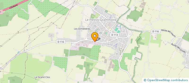 localisation de l'entreprise HOLDING M&C CARRELAGES  SAINT-BARTHELEMY-D'ANJOU