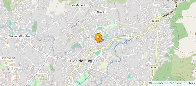 localisation de l'entreprise HOLDING M G 13 à PLAN-DE-CUQUES