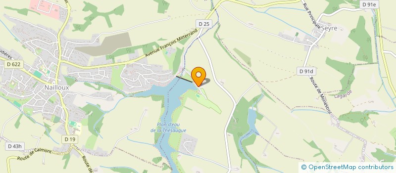 localisation de l'entreprise HOLDING M.G. CAMPING  MONTGEARD