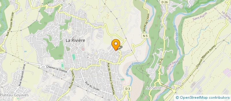 localisation de l'entreprise HOLDING M.R.P  SAINT-LOUIS