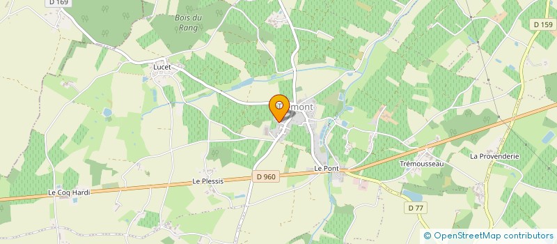 localisation de l'entreprise HOLDING M.T à LYS-HAUT-LAYON