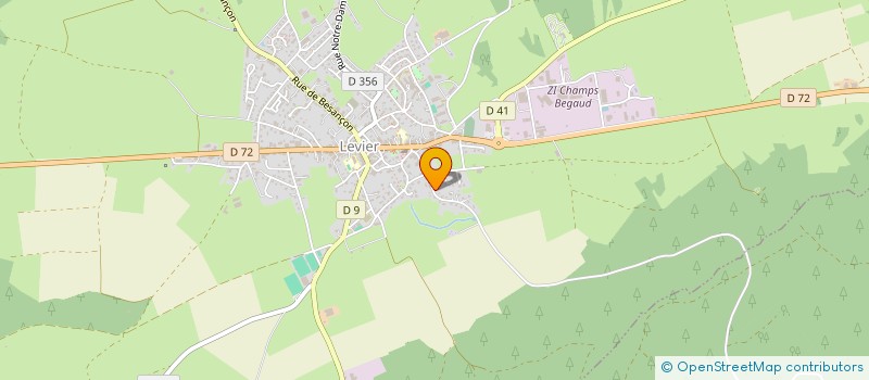 localisation de l'entreprise HOLDING MACB  LEVIER