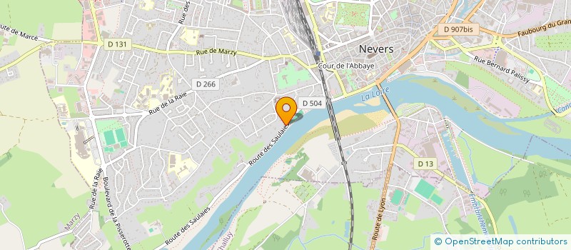localisation de l'entreprise HOLDING MACHECOURT  NEVERS