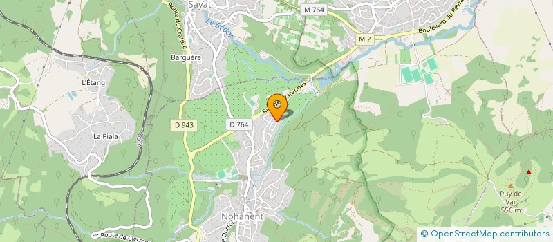 localisation de l'entreprise HOLDING MAHLIX  NOHANENT