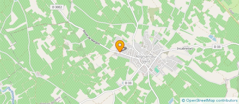 localisation de l'entreprise HOLDING MAILLET C.J.C.  ALIGNAN-DU-VENT