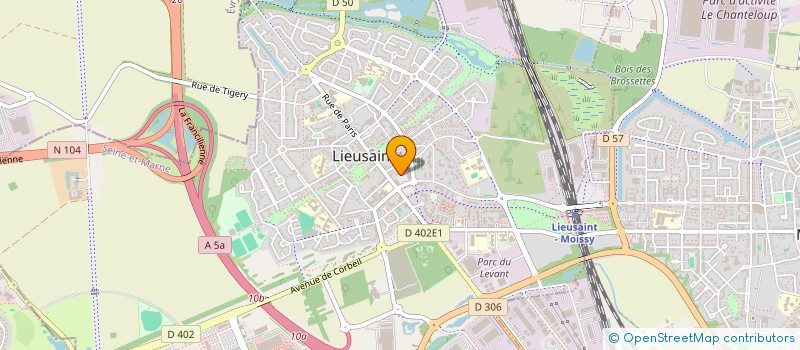 localisation de l'entreprise HOLDING MAININI à LIEUSAINT