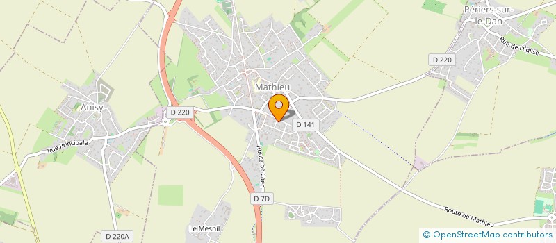 localisation de l'entreprise HOLDING MAJOE  MATHIEU