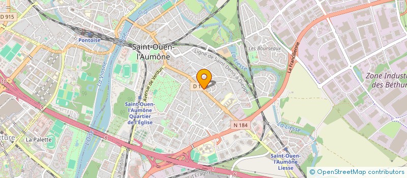 localisation de l'entreprise HOLDING MAKDOUD INVEST à SAINT-OUEN-L'AUMONE