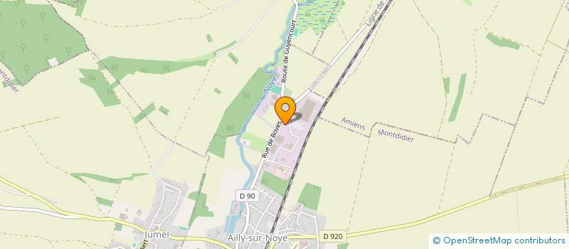 localisation de l'entreprise HOLDING MAKIPORO  AILLY-SUR-NOYE