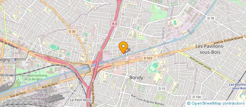 localisation de l'entreprise HOLDING MAKLA  BONDY