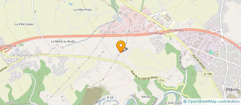 localisation de l'entreprise HOLDING MALARGE à PLERIN