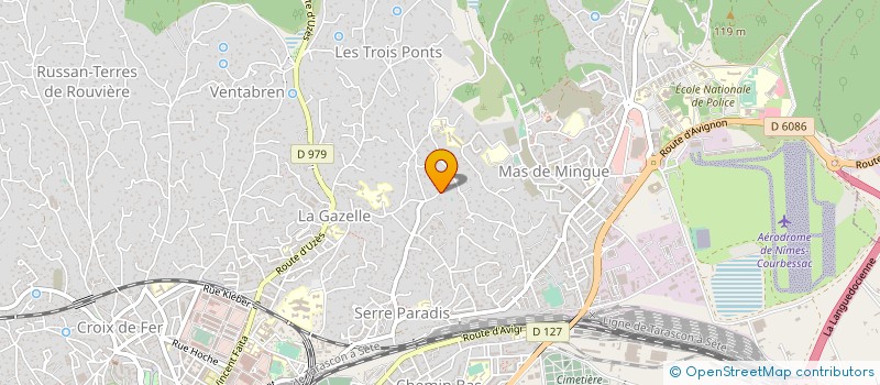 localisation de l'entreprise HOLDING MALCOME  NIMES