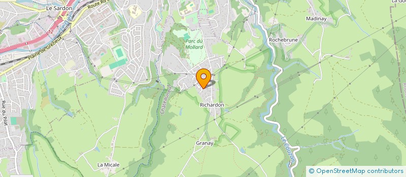 localisation de l'entreprise HOLDING MALO  CHATEAUNEUF