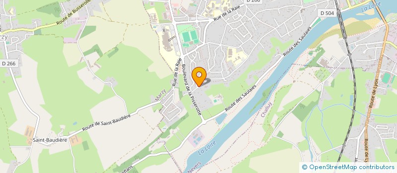 localisation de l'entreprise HOLDING MALOUIZ à NEVERS
