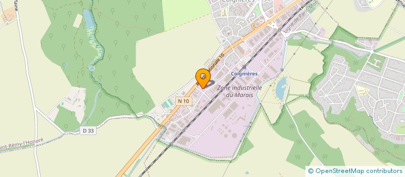 localisation de l'entreprise HOLDING MAN VERSAILLES à COIGNIERES