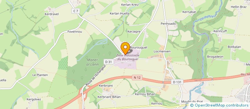 localisation de l'entreprise HOLDING MANAGEMENT ORLO  GUICLAN