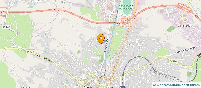 localisation de l'entreprise HOLDING MANCHADO  ROQUELAURE