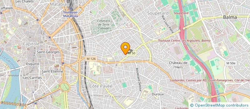 localisation de l'entreprise HOLDING MANDEMENT à TOULOUSE