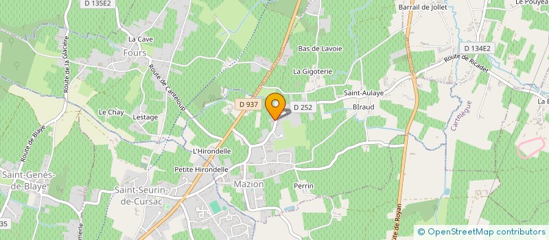 localisation de l'entreprise HOLDING MANDRIEL  MAZION