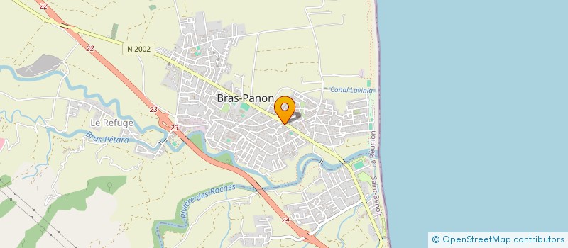 localisation de l'entreprise HOLDING MANO  BRAS-PANON