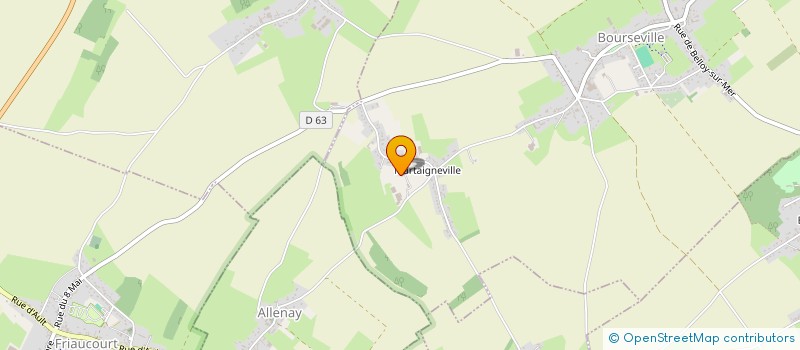 localisation de l'entreprise HOLDING MAQUIGNY OLIVIER  BOURSEVILLE