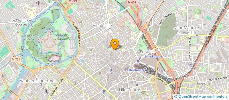localisation de l'entreprise HOLDING MARACCI à LILLE