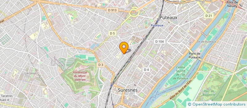 localisation de l'entreprise HOLDING MARANGE à SURESNES