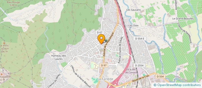 localisation de l'entreprise HOLDING MARASSIO INVEST  LA FARLEDE