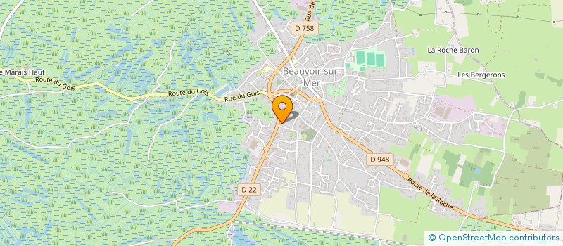 localisation de l'entreprise HOLDING MARCO ALTAMIRANO  BEAUVOIR-SUR-MER