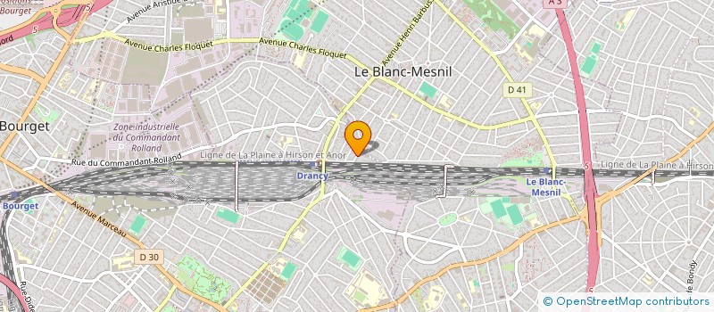 localisation de l'entreprise HOLDING MARCONI à DRANCY