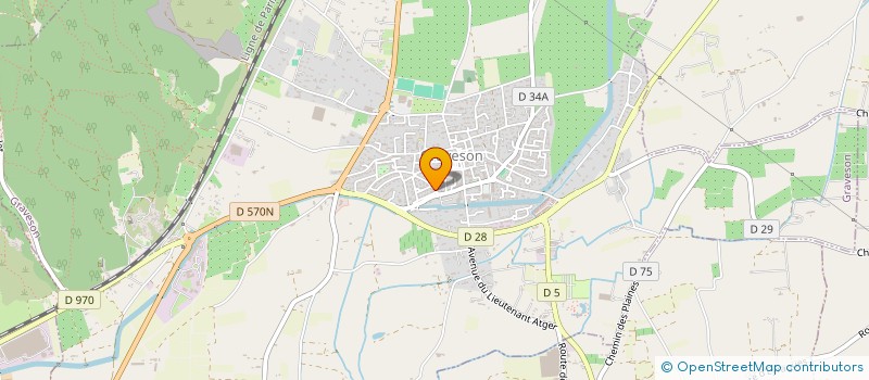 localisation de l'entreprise HOLDING MARETI  GRAVESON