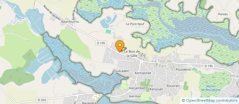 localisation de l'entreprise HOLDING MARETRE  LANGEAIS