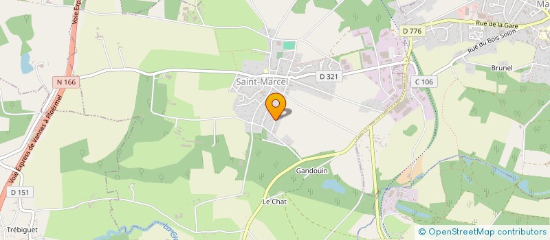 localisation de l'entreprise HOLDING MARGOUET à SAINT-MARCEL