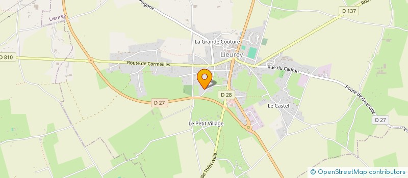 localisation de l'entreprise HOLDING MARIDORT  LIEUREY