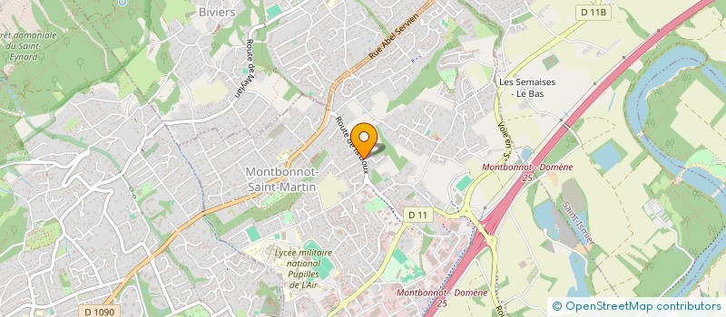 localisation de l'entreprise HOLDING MARTHUR à MONTBONNOT-SAINT-MARTIN