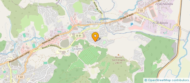 localisation de l'entreprise HOLDING MARTINETTI à AJACCIO