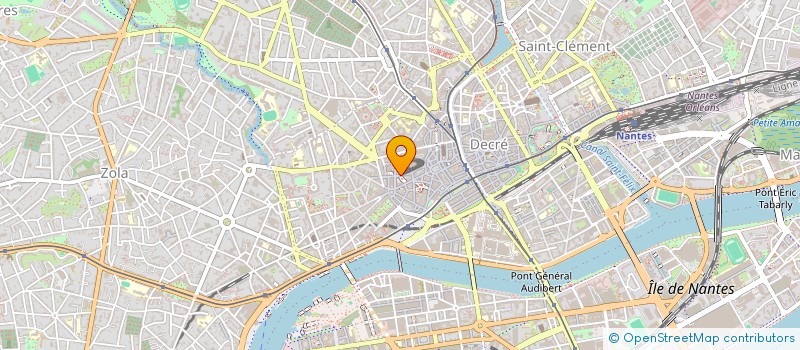 localisation de l'entreprise HOLDING MARTINS à NANTES