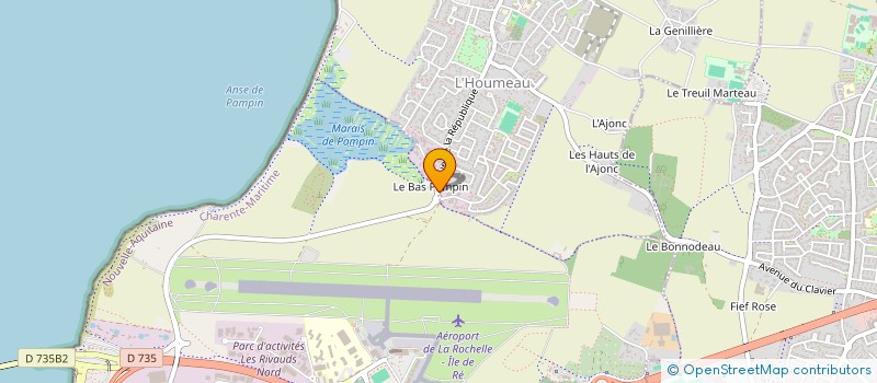 localisation de l'entreprise HOLDING MARVIN LR  L'HOUMEAU