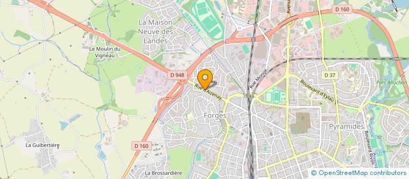 localisation de l'entreprise HOLDING MASFRAND à LA ROCHE-SUR-YON