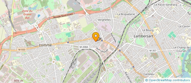 localisation de l'entreprise HOLDING MASS CONTROLE TECHNIQUE SERVICE à LILLE