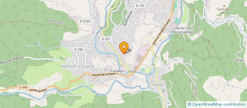 localisation de l'entreprise HOLDING MASSEPORT  AVEZE